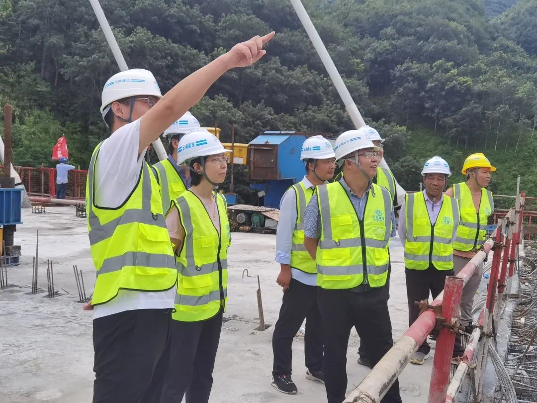 李元鸿带队到景洪神秘谷澜沧江特大桥项目开展清静综合大检查.jpg